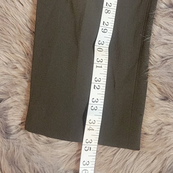 (GREEN. Not Grey) Babaton Conan Cropped Dress Pants, Size 4 - Picture 5 of 7